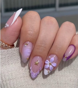 3 D nail art with Effects