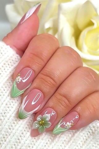 3 D nail art with Effects