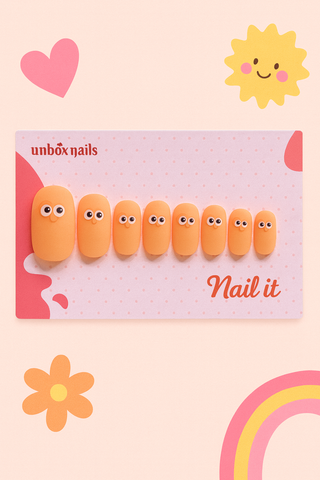 Orangeeee Press-on